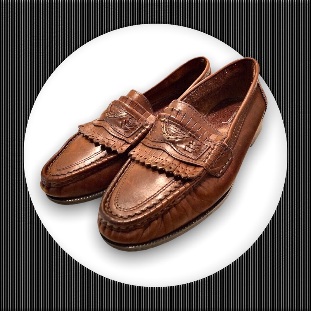 Casablanca Italian Leather Penny Loafers Moccasins